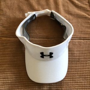 Under Armour visor in white